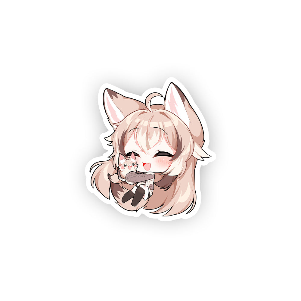 fluffenfox_ Hugs Sticker