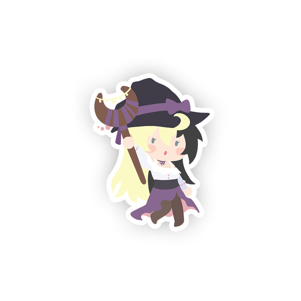 spellydoesart Witch's Staff Sticker