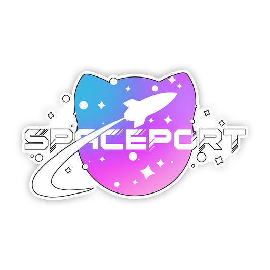 PixcatOS Spaceport Sticker