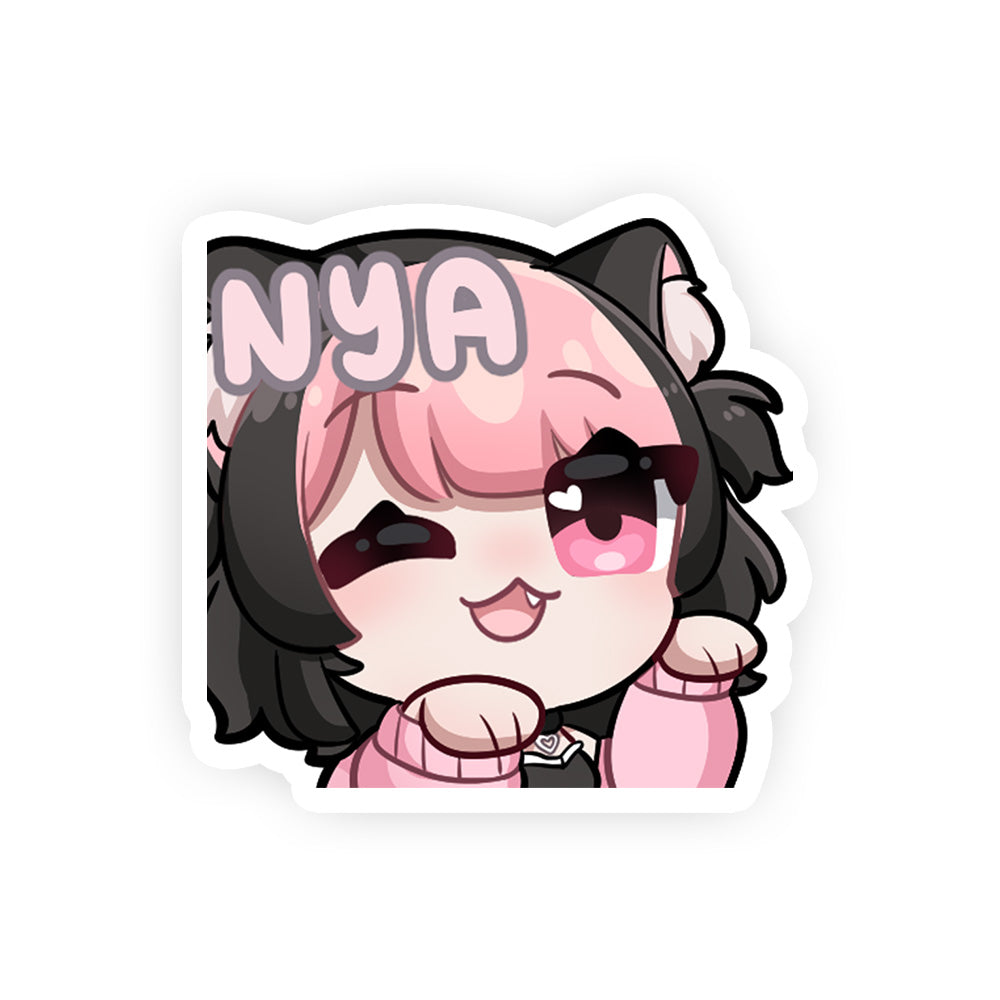 Strawb Nya Sticker