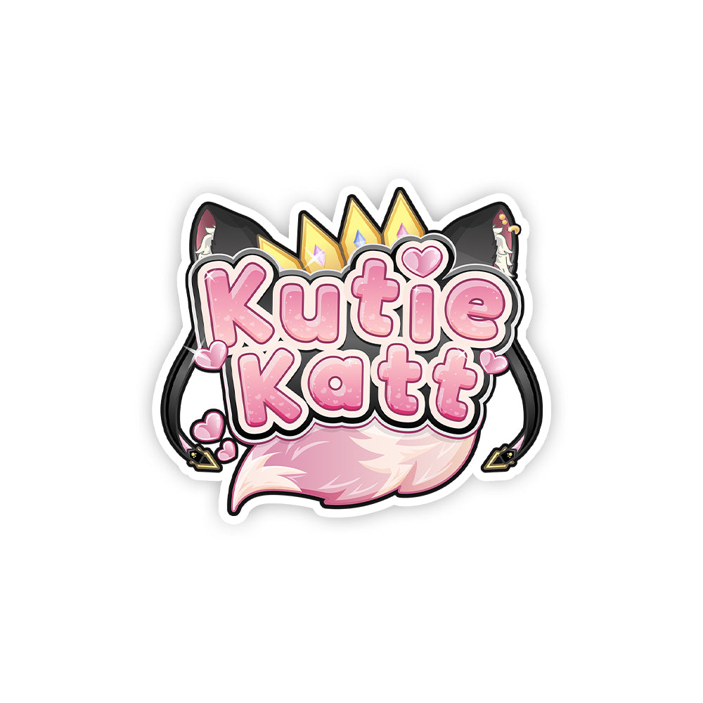 KutieKatt Brand Sticker