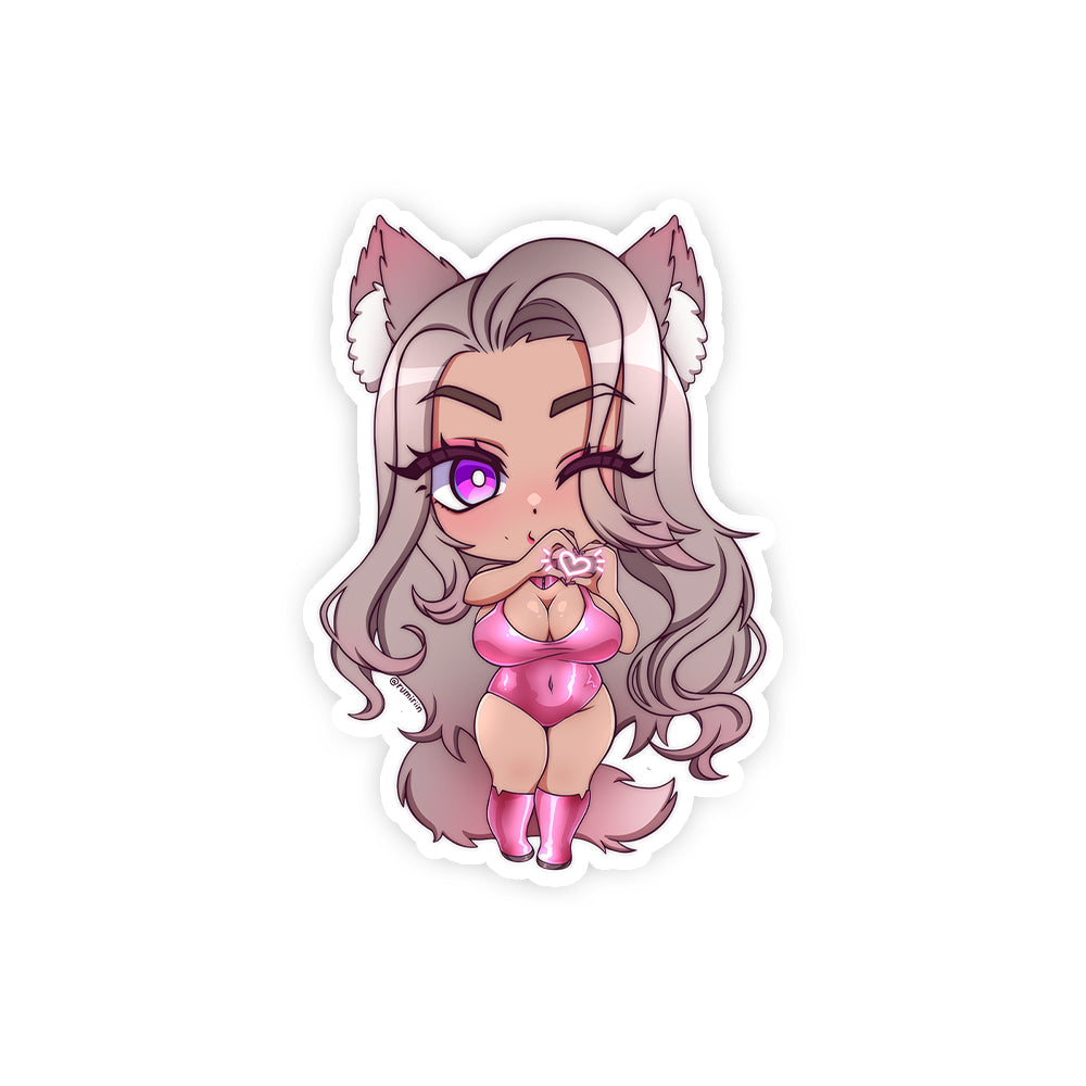 TheSnootyFox Snooty Hearts Sticker