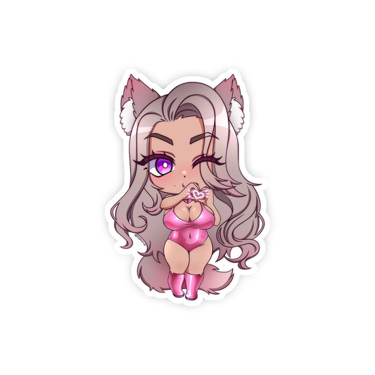 TheSnootyFox Snooty Hearts Sticker