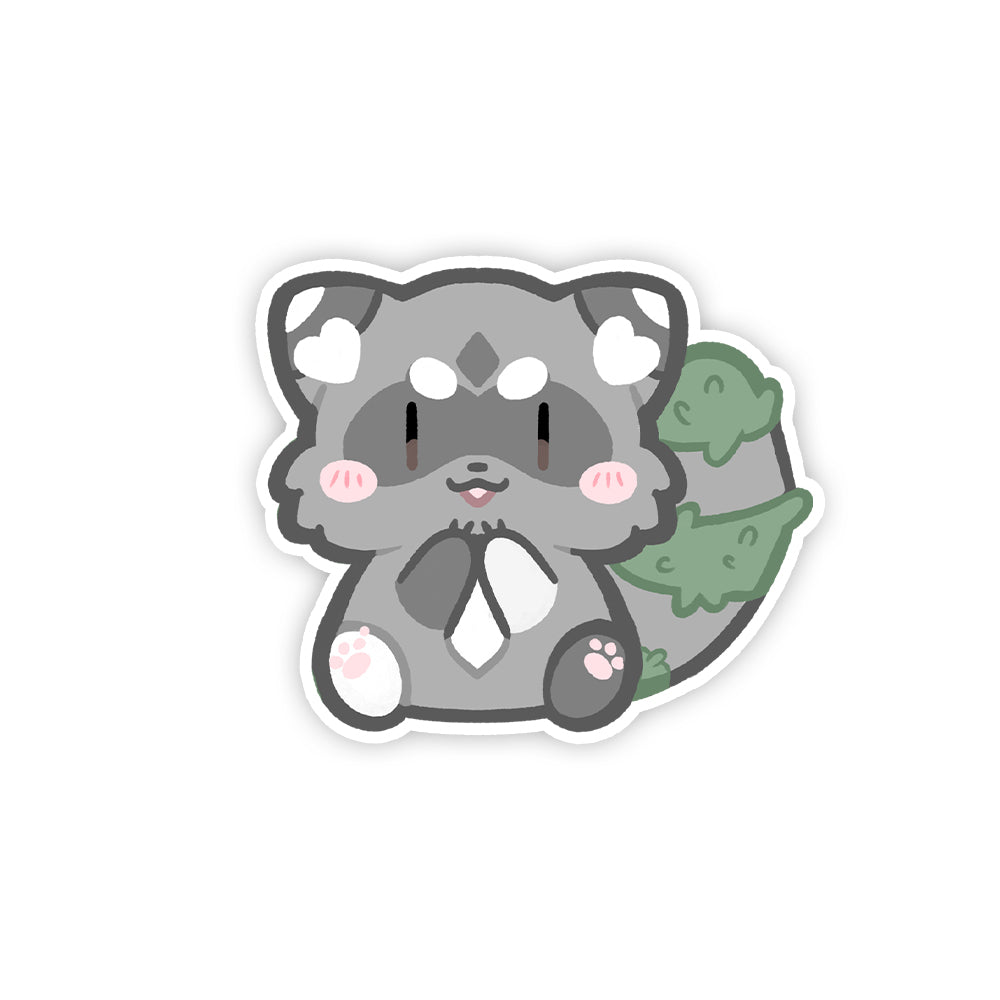 Japanese Chu Rascal Sticker TinyKaro Rascal Sticker – UwU Market