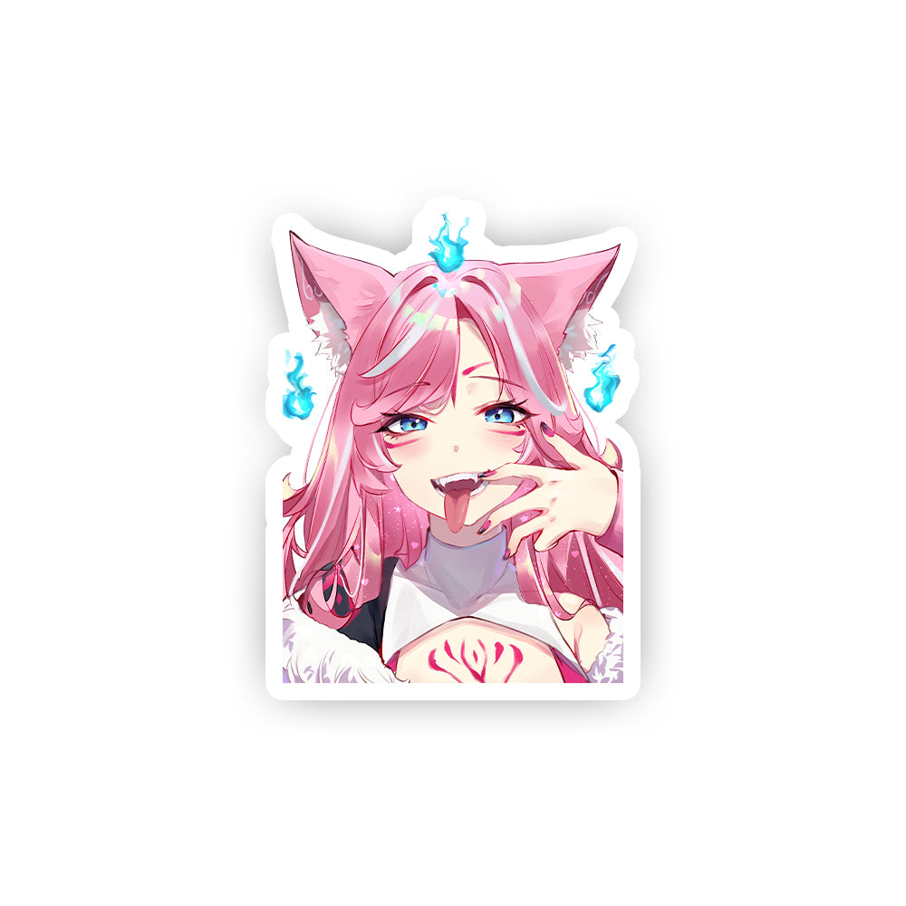 Kari Fangs Sticker