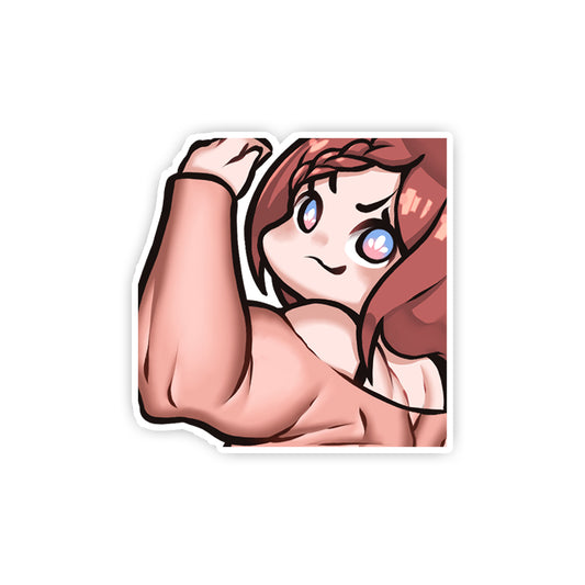 RetroRiona Swole Sticker