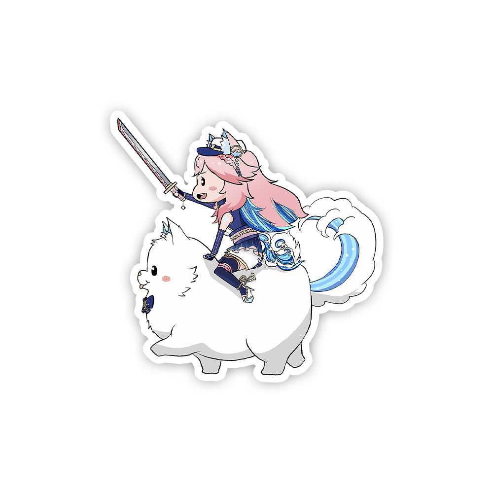 NatsuNami & Mochi March Sticker