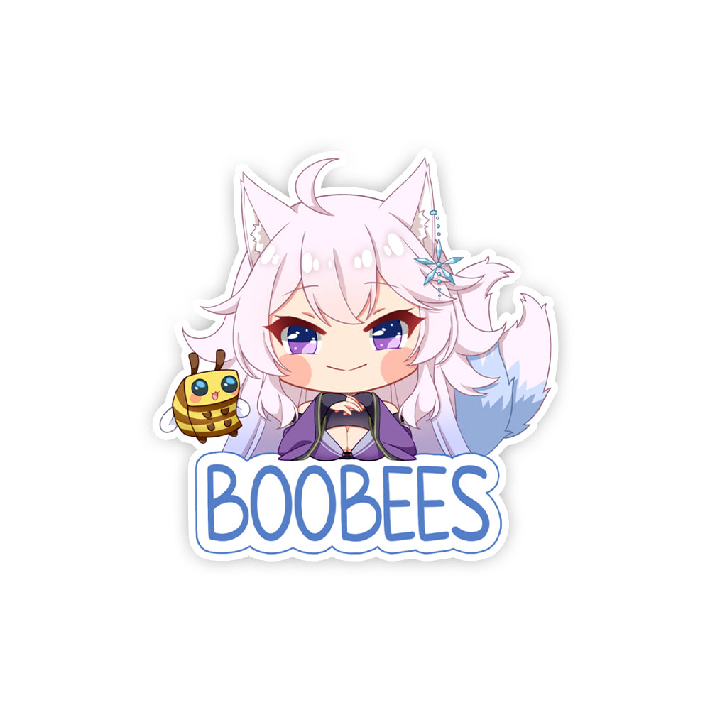 Yuki_Shima_Fox BooBees Sticker