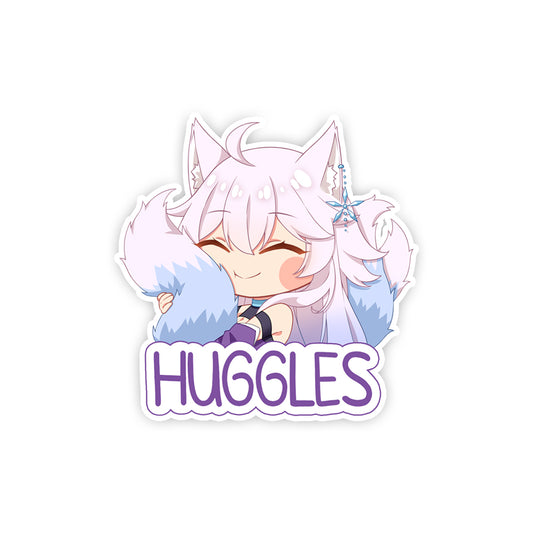 Yuki_Shima_Fox Huggles Sticker