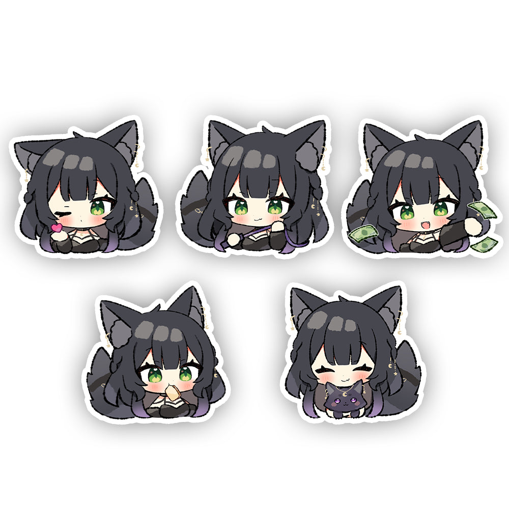 Nyxie Chibi Sticker Pack