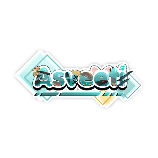 Asveeti Logo Sticker