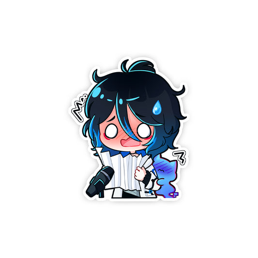 STuxVT Flustered Sticker