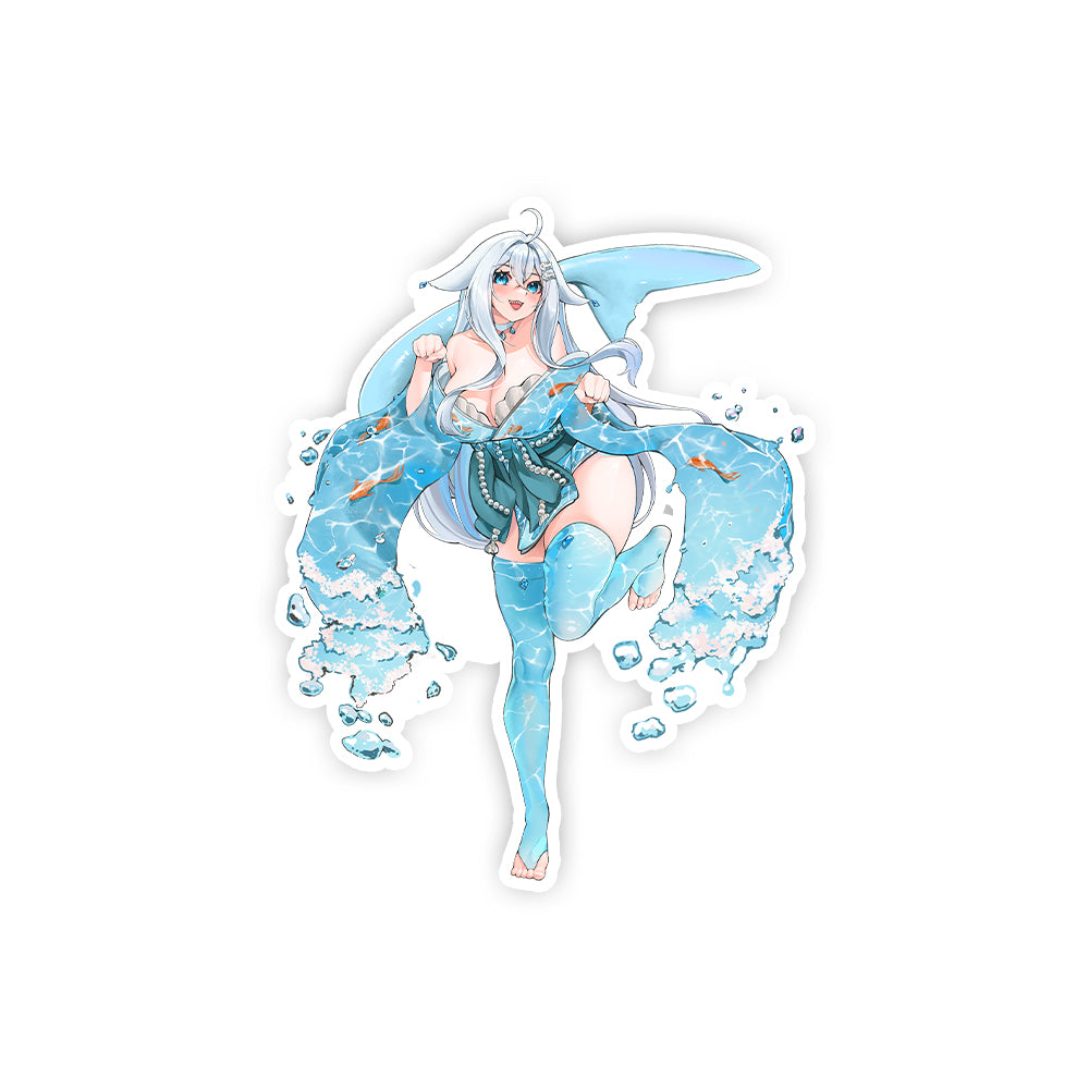 Gracelashnark Seafoam Kimono Sticker