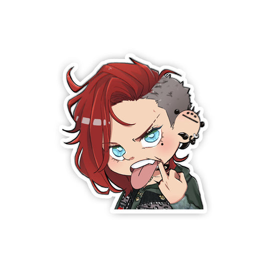 DamienDreadVT F Off Sticker