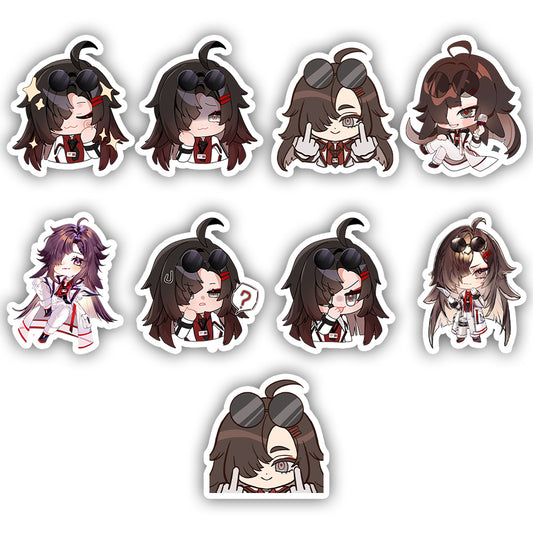 Meatokki Chibi Sticker Pack