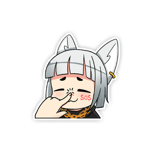 SNOW SOS Boop Sticker