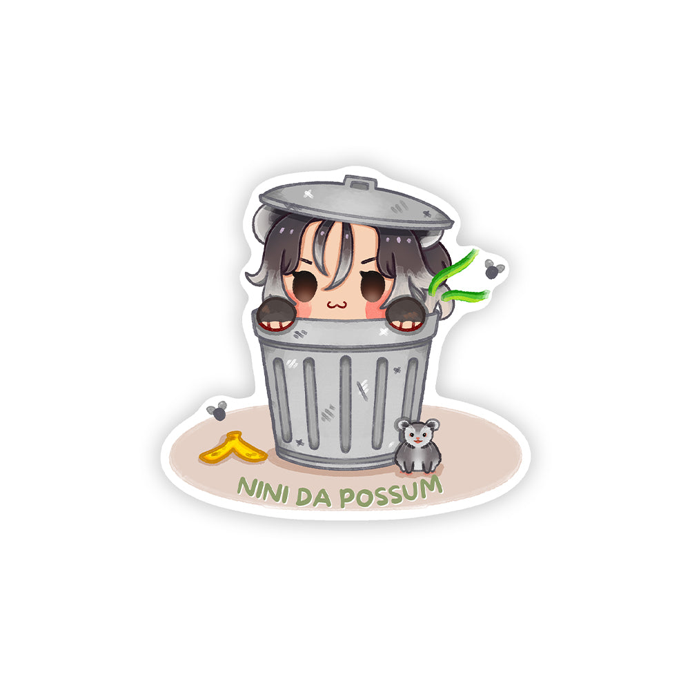 ninidapossum Home Sticker