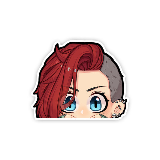 DamienDreadVT Peeker Sticker