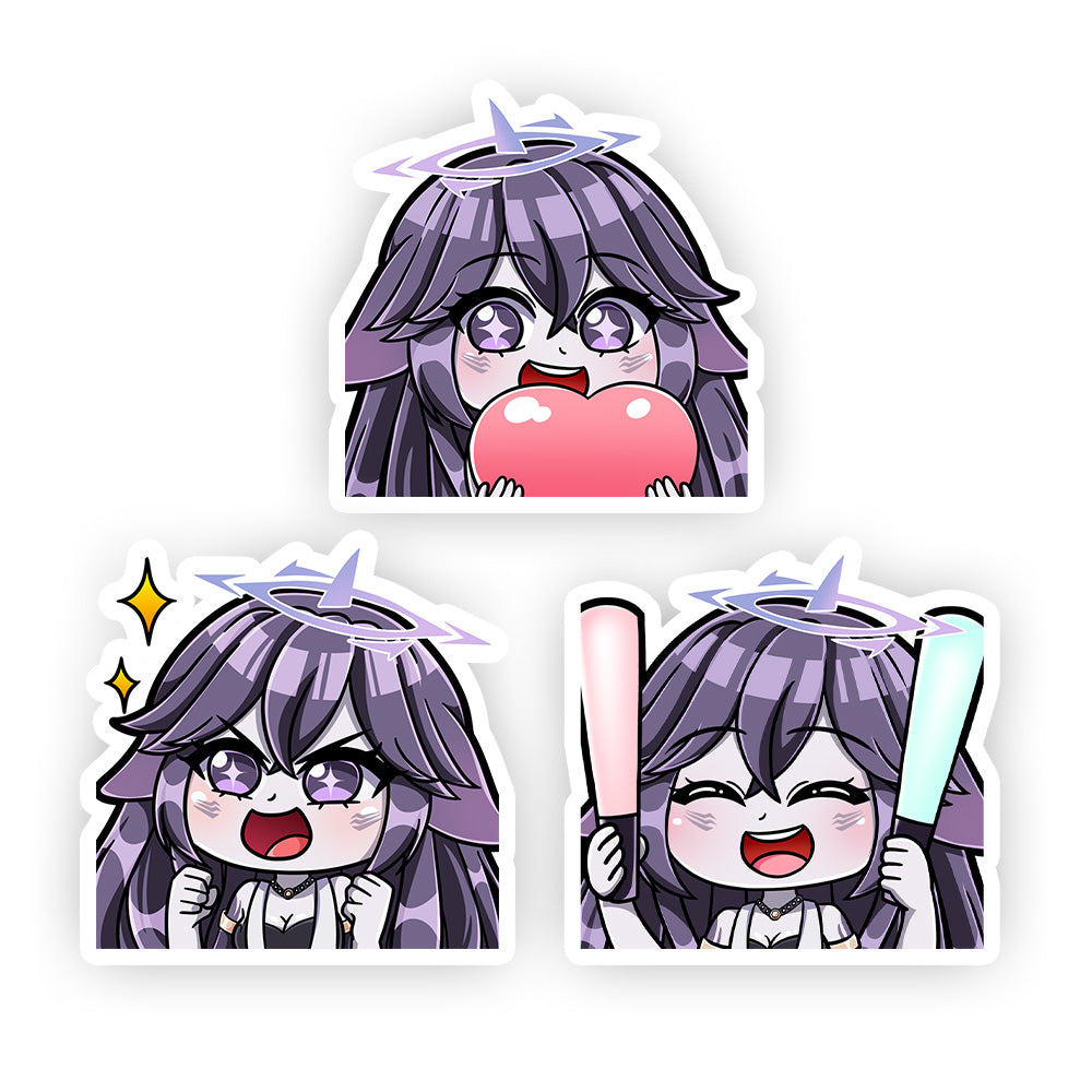 MegalodonVT Emote Sticker Pack