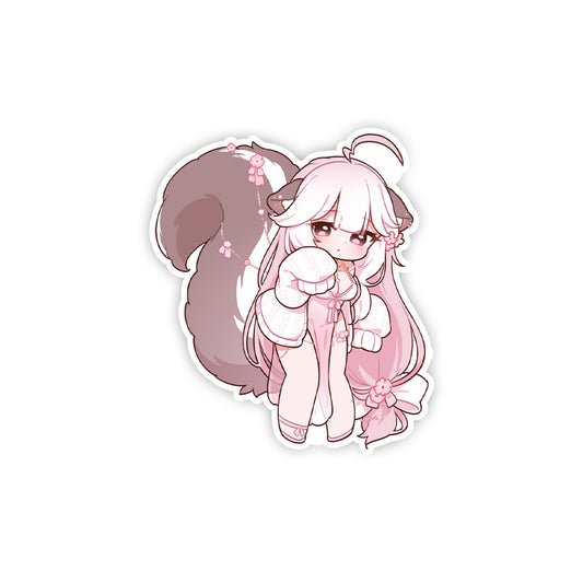 Sakurah Bashful Sticker