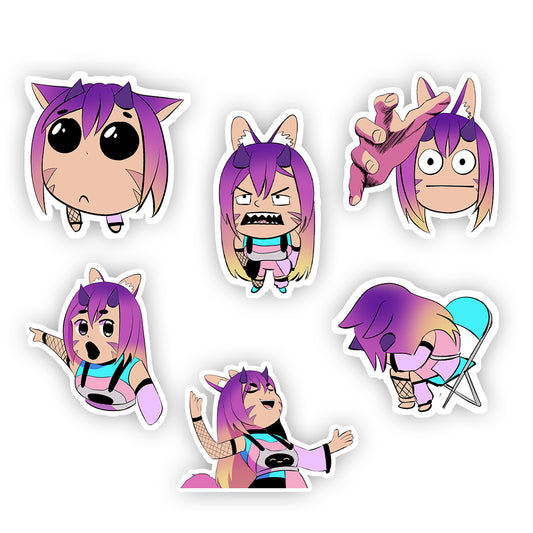 AkiFae FaeKahn Sticker Pack