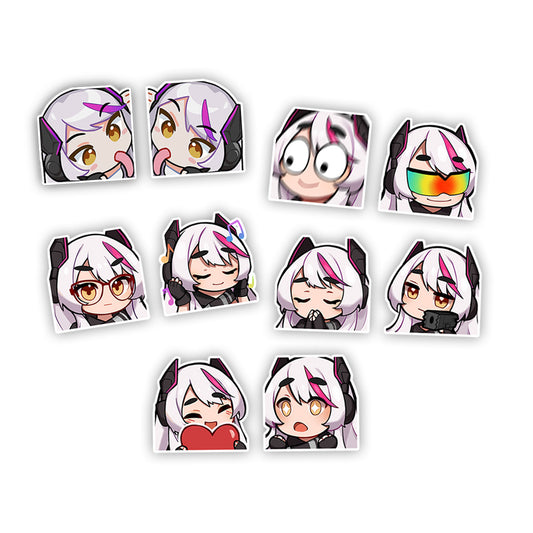 AriannaFoxton Full Emote Sticker Pack