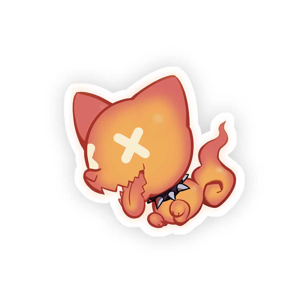 Sinder Pyro Pup Sticker – UwU Market