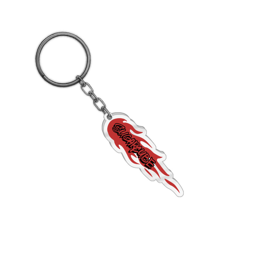 SugarCube Fire Trail Keychain