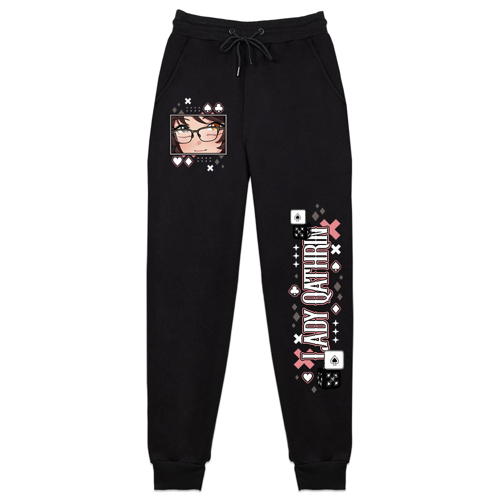 Lady Qathrin "Pin-up Dice" Sweatpants