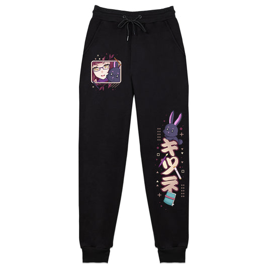 Avi Zenko "Two-Tailed Kitsune" Sweatpants