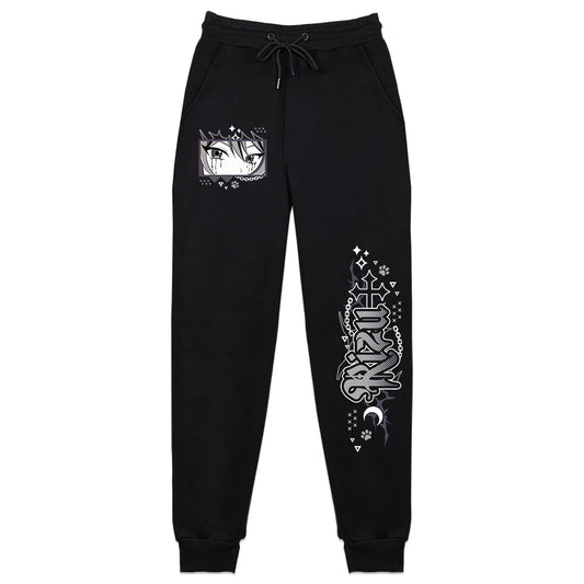 Rizu Mayonaka 'Goth Kitty' Sweatpants