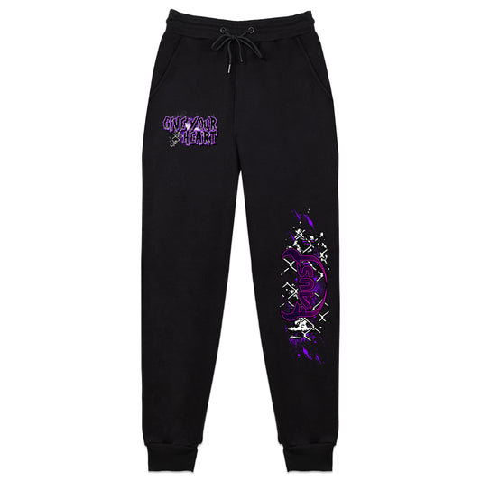 Faust "Give Your Heart, Take No Shit" Sweatpants