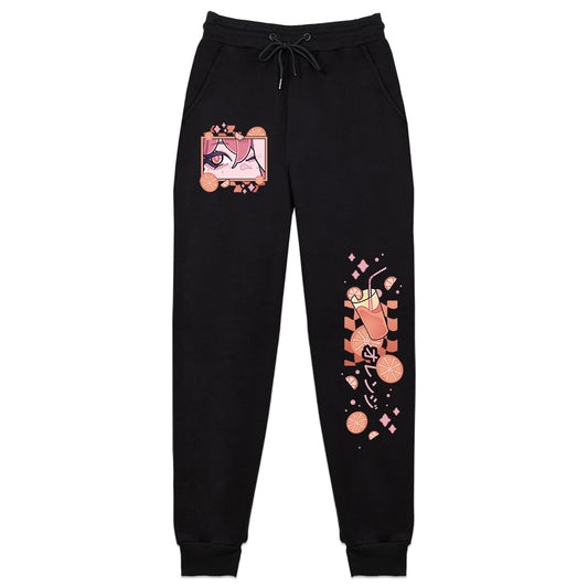 LUCIDIT.Y Orange Club Sweatpants