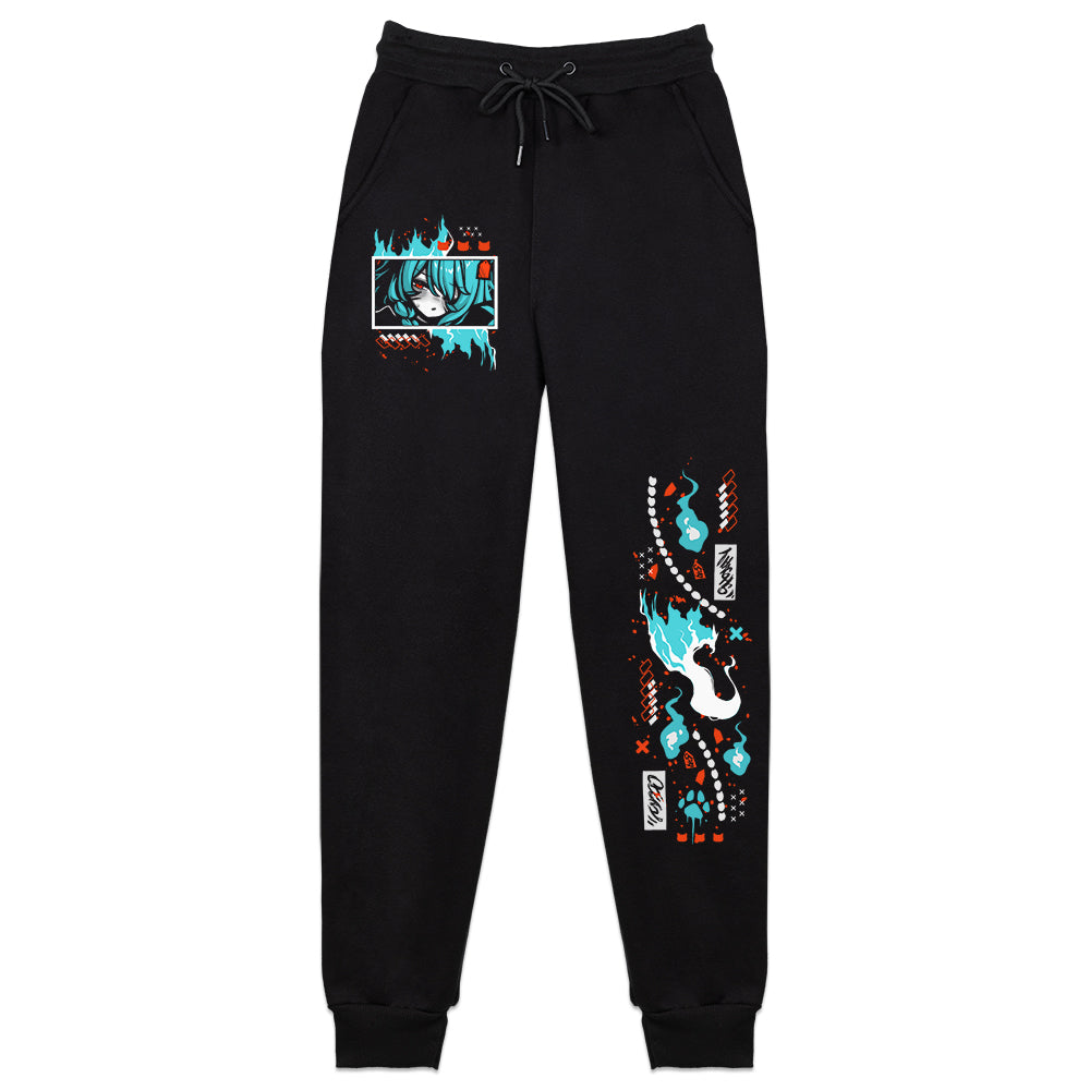 comfythighs Ghost Cat Sweatpants