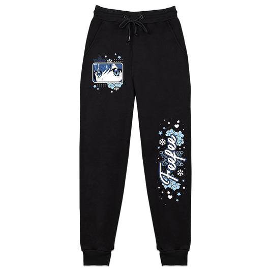 Feefee "Forget-Me-Nots" Sweatpants