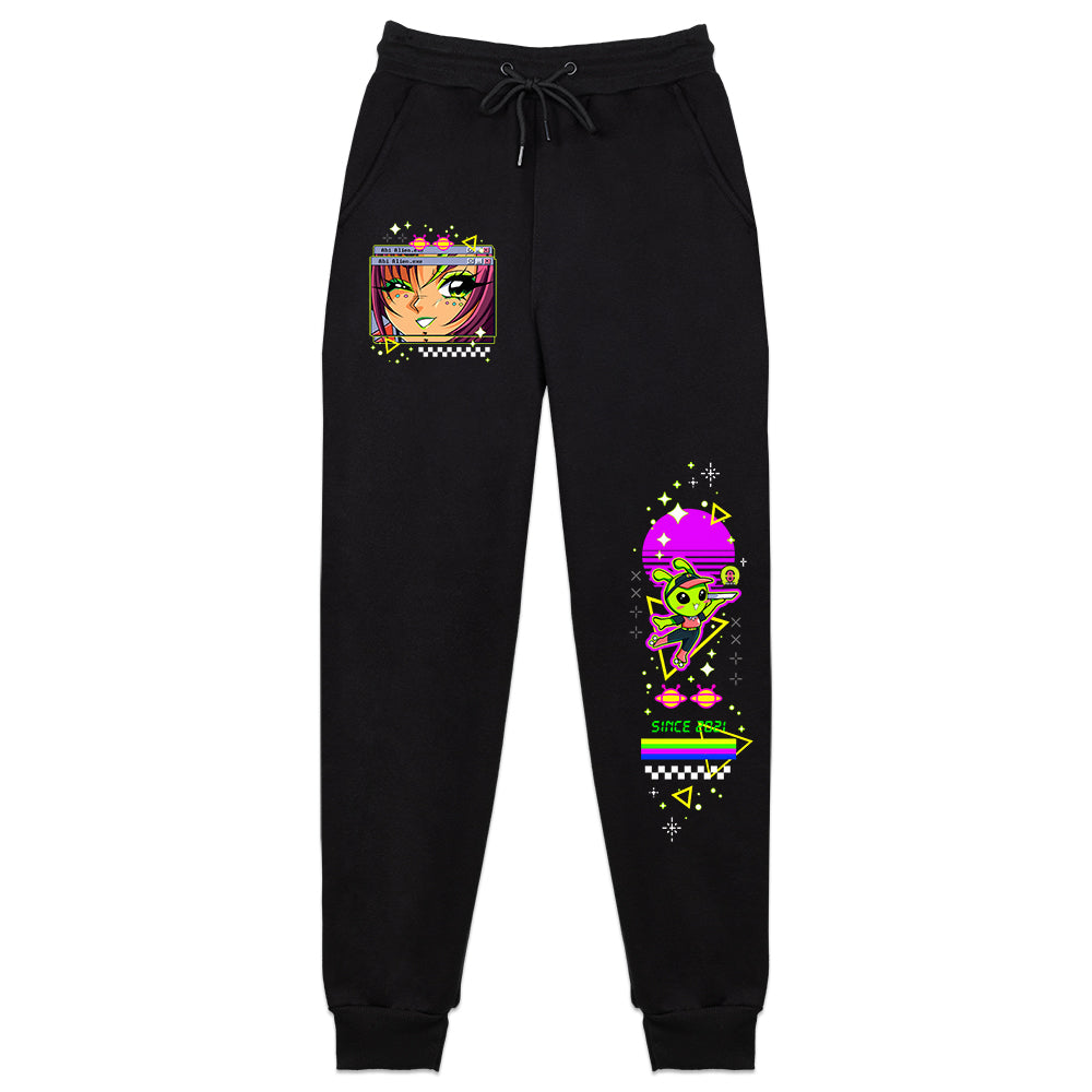 Abi Alien 'Retro Anime' Sweatpants