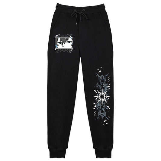 aCitrusFruit Devilish Wolf Sweatpants