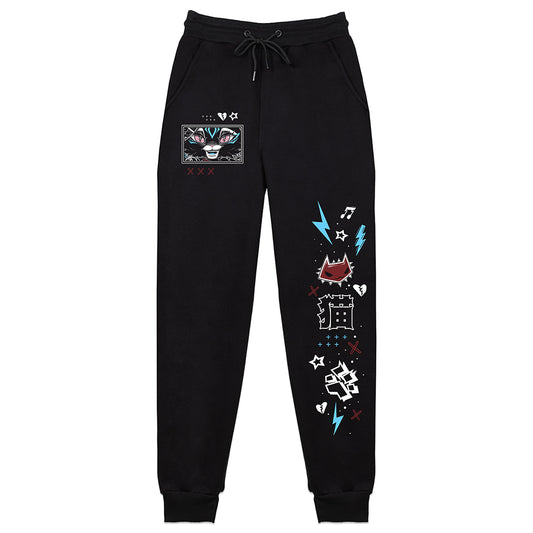 TheBlaqkKat Chaotic Punk Sweatpants