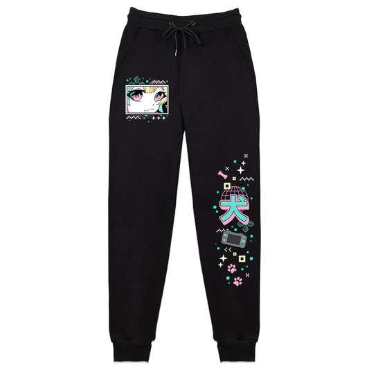 Wimiwan 'Minty Net' Sweatpants