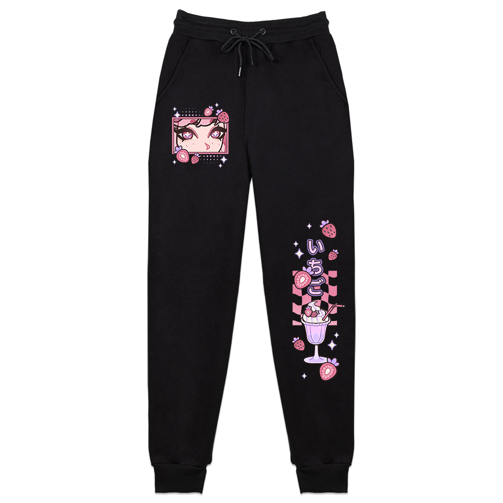 LUCIDIT.Y Strawberry Milkshake Club Sweatpants