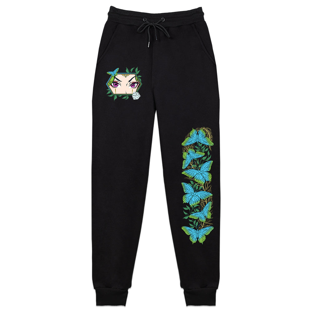 Gremlin Mae "Never Punished" Black Sweatpants