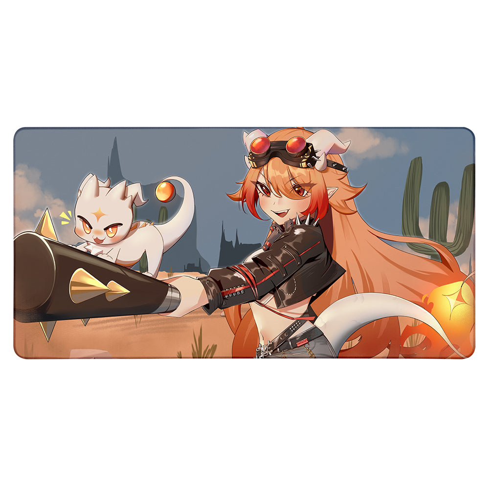 SweatyLilKoi Blazing Adventure XXL Mousepad