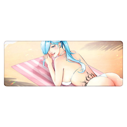Sweet_Frequency “Beach Vibes” XL Mousepad