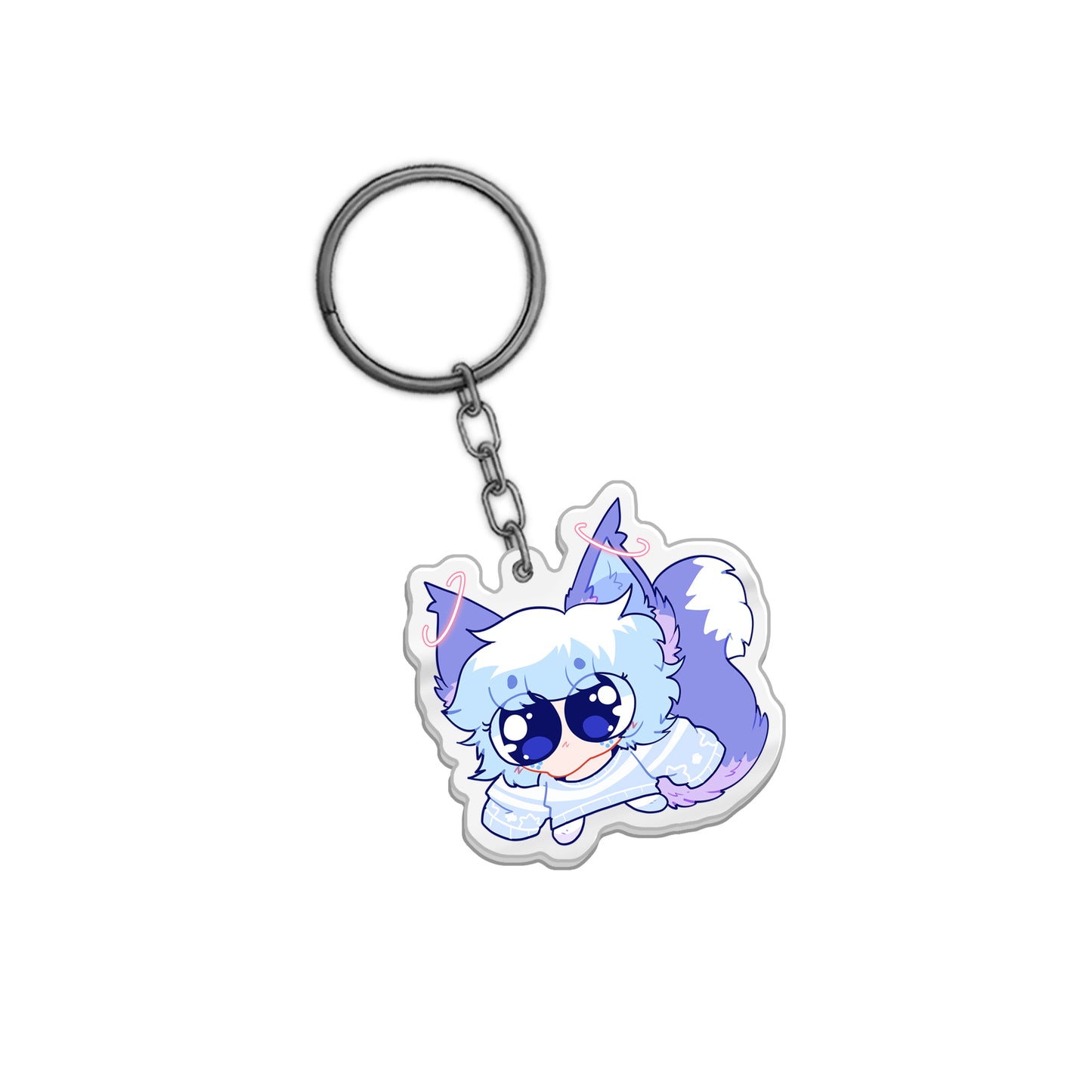 sweetstarcosmic "Scrunkly" Keychain