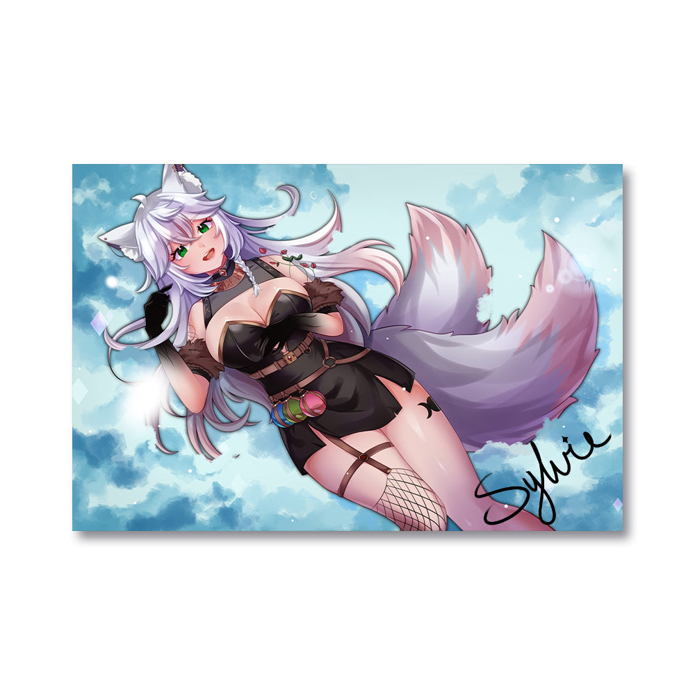 SylvanaFoxx Signed Limited Edition Poster
