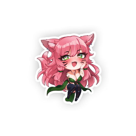 SylvanaFoxx Blushing Sticker