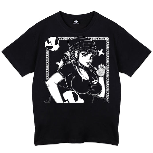 Grayscaling Skater Layla T-Shirt