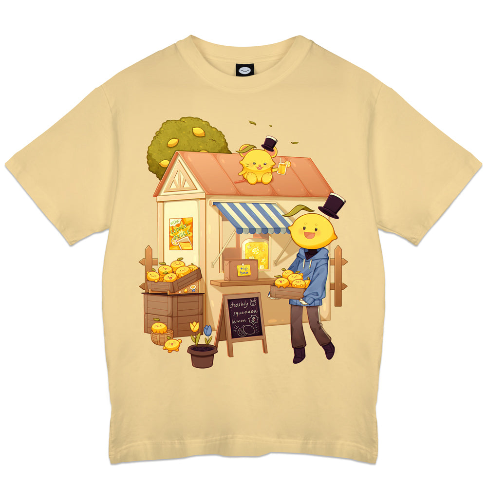 bigpapalemon Lemonade Stand Yellow T-Shirt