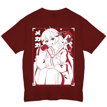 FiFiGoesRee & Ratta Dark Red T-Shirt