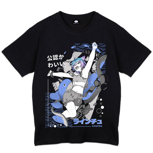 LineChu Wind DOWN T-Shirt